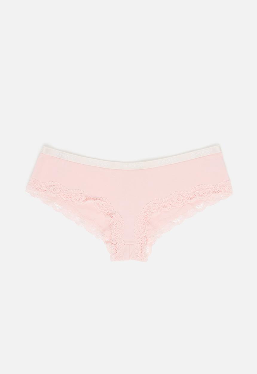 Superdry. - Lace trim brief - multi 