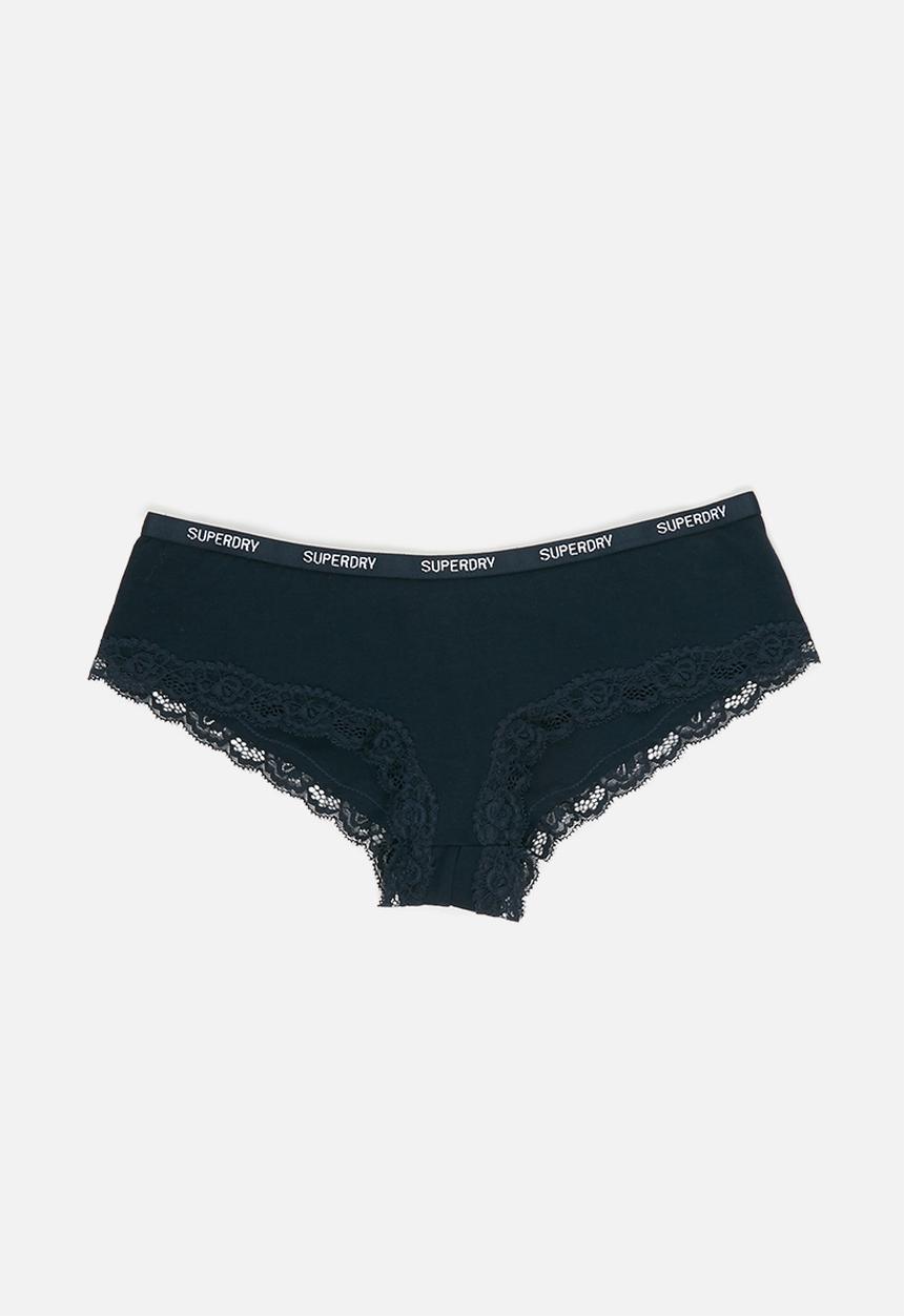 Superdry. - Lace trim brief - multi 
