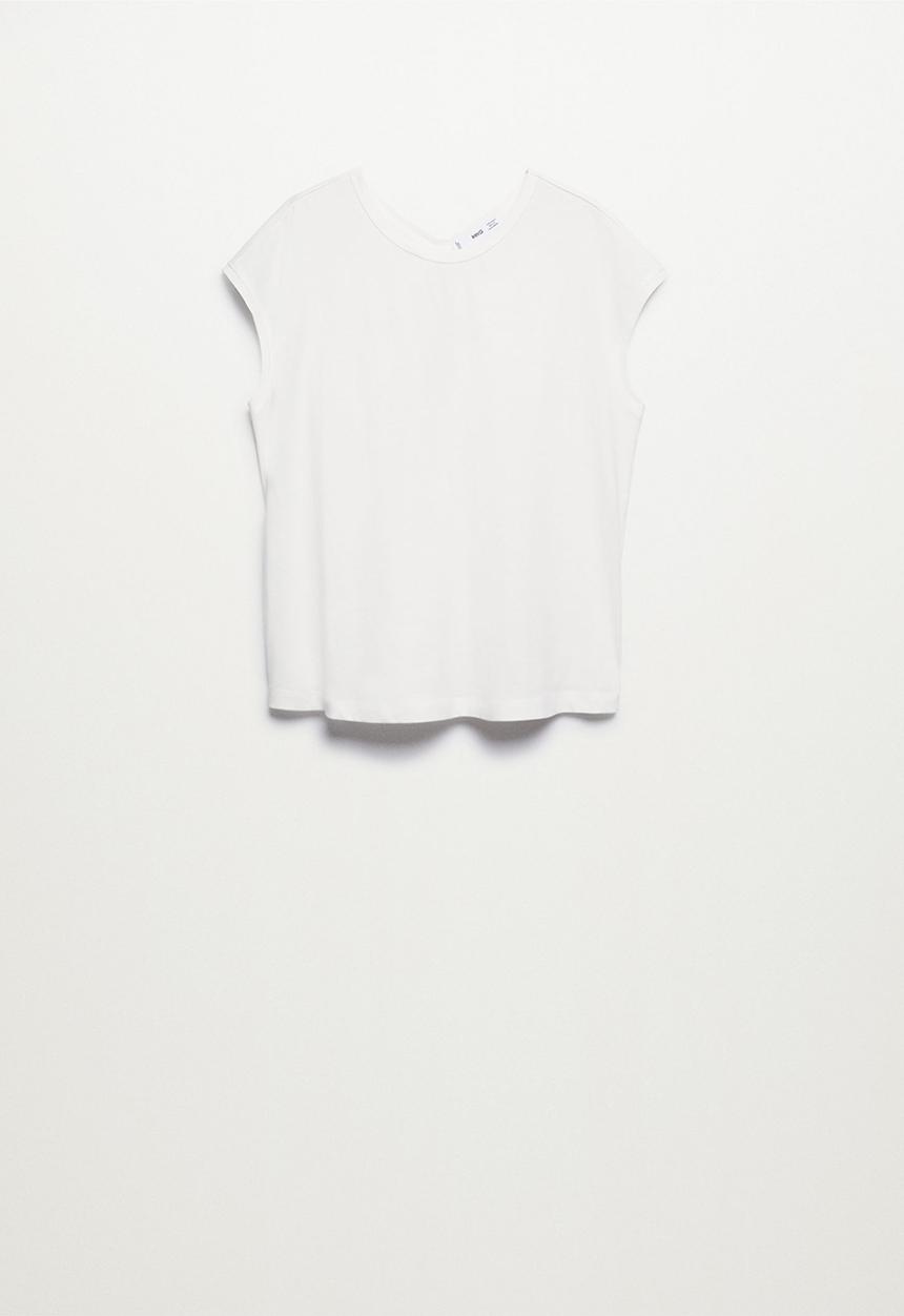 MANGO - T-shirt vicky14 - natural