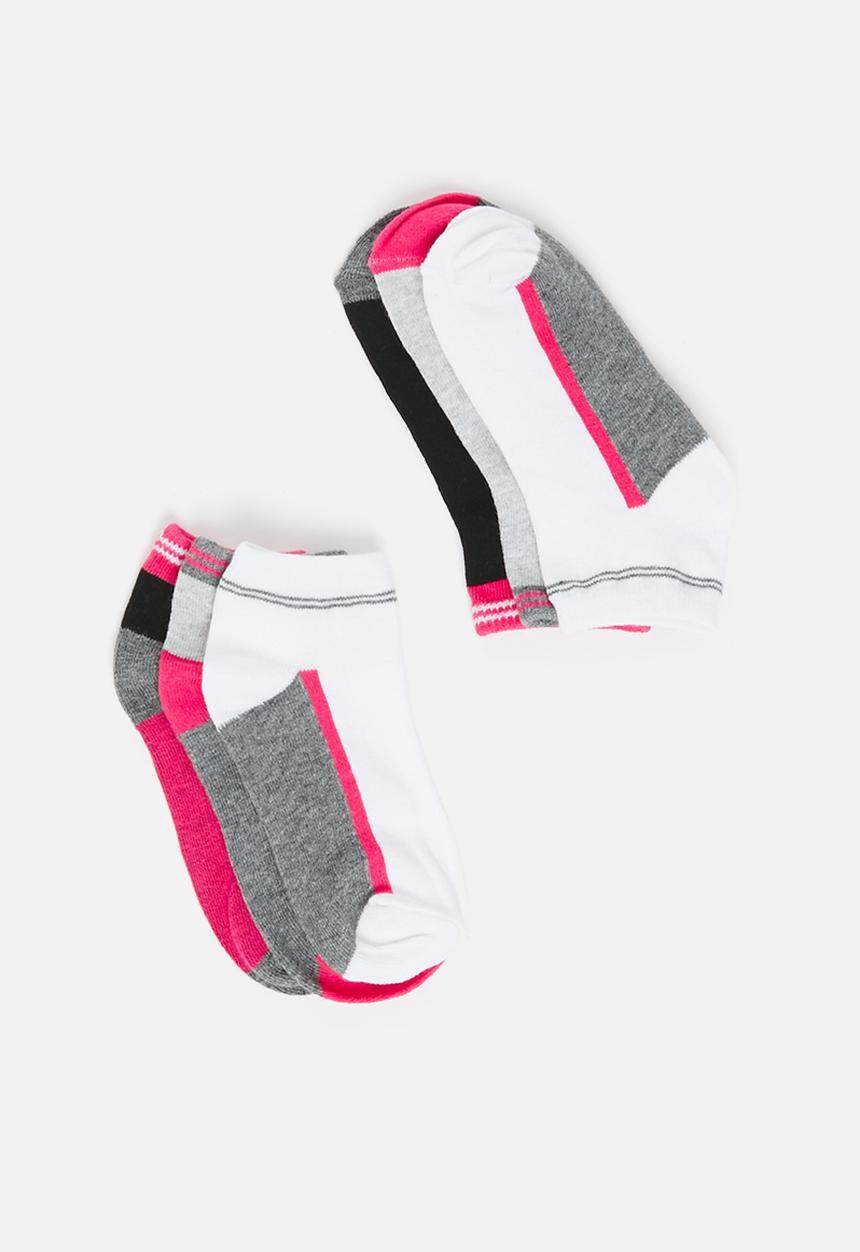MINOTI - Girls 3pack training socks - multi