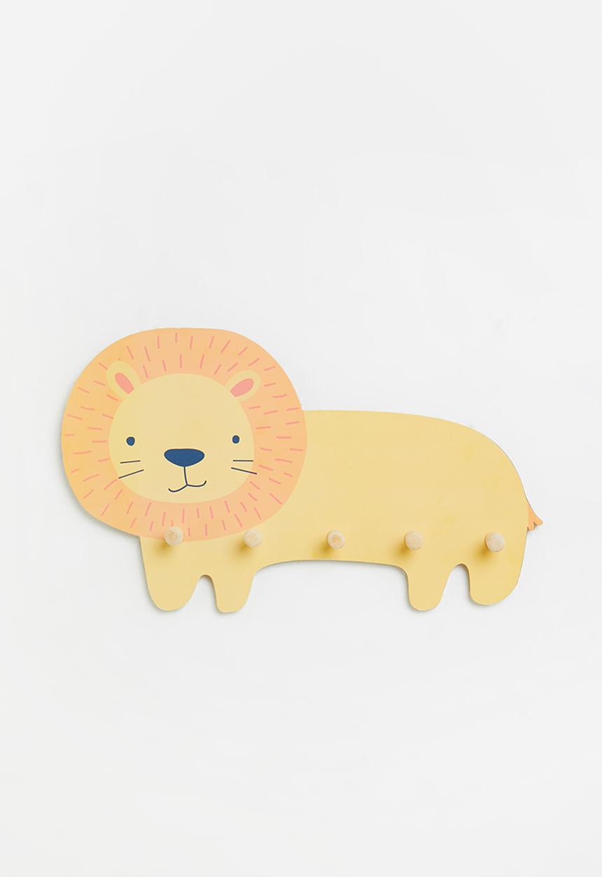 H&S - Lion coat rack - yellow