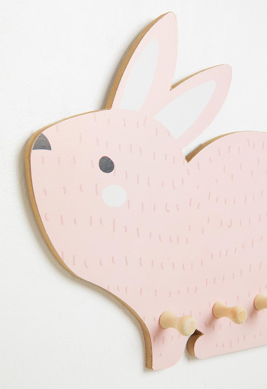 H&S - Bunny coat rack - pink