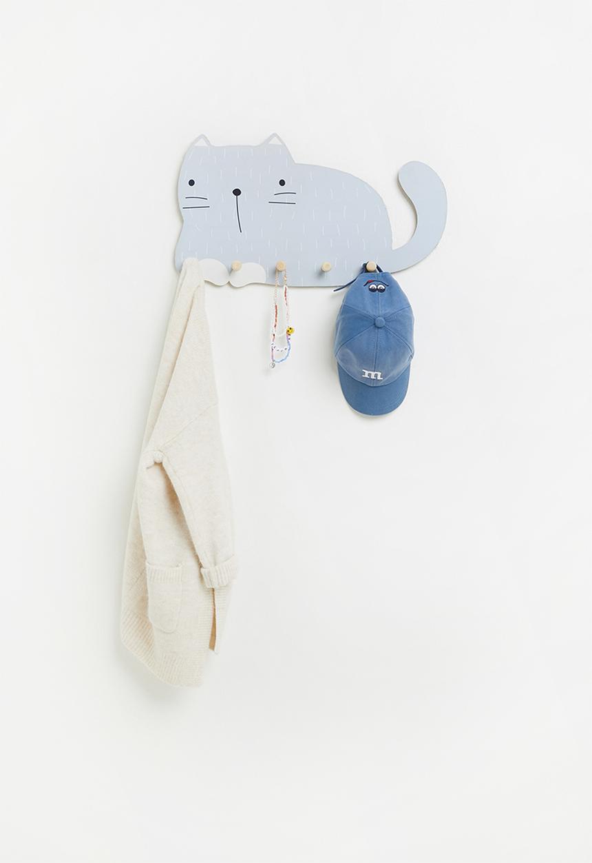 H&S - Cat coat rack - white