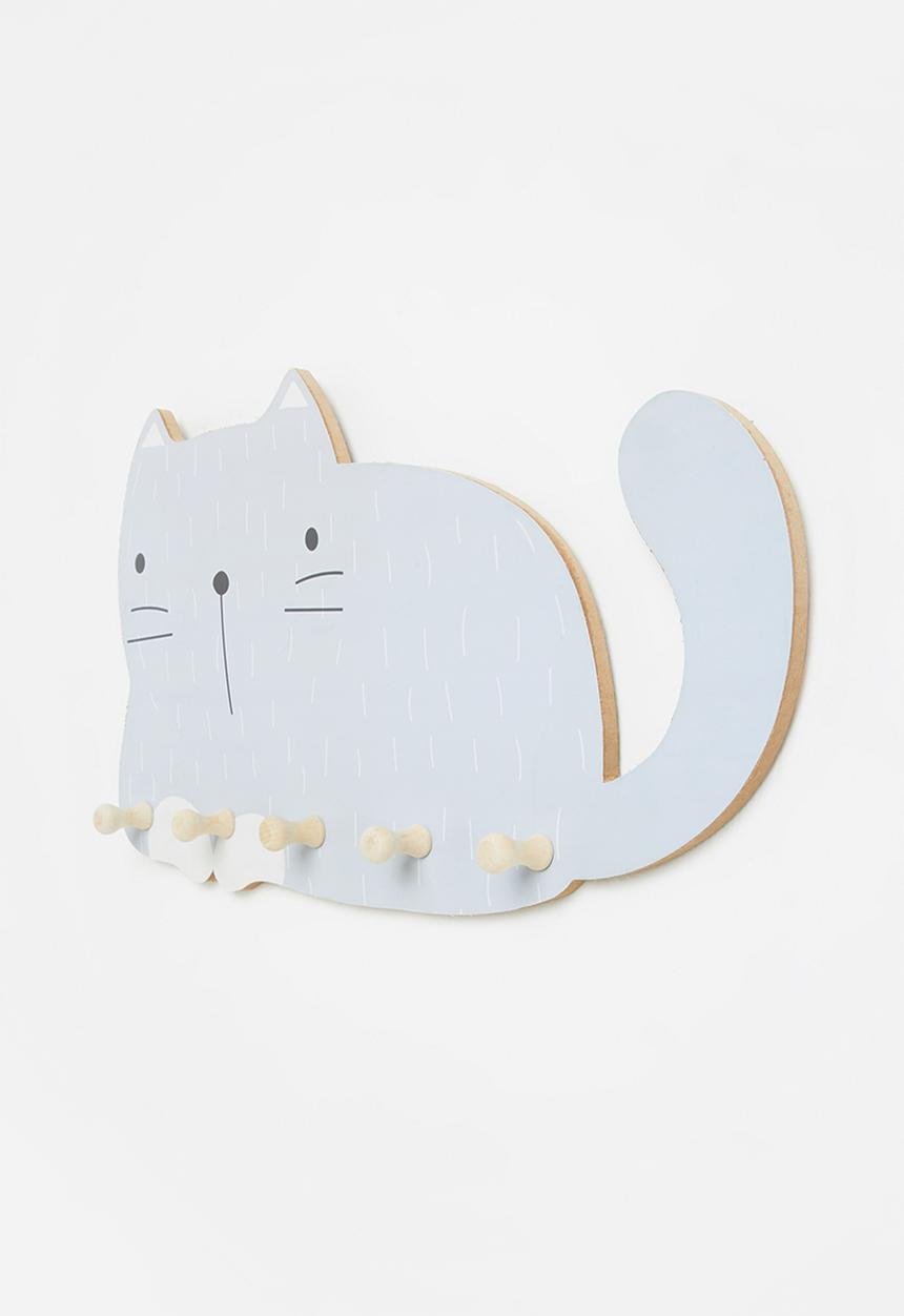 H&S - Cat coat rack - white