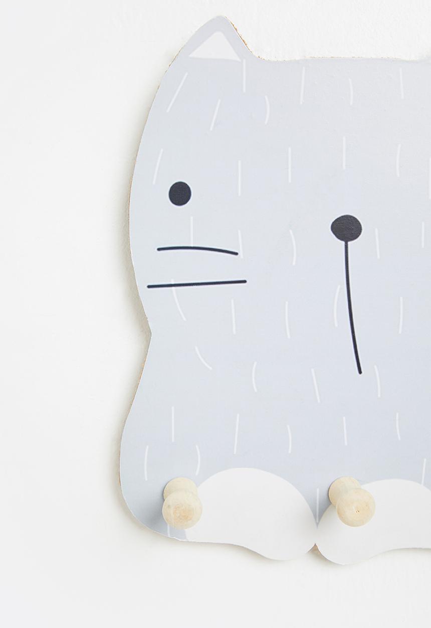 H&S - Cat coat rack - white