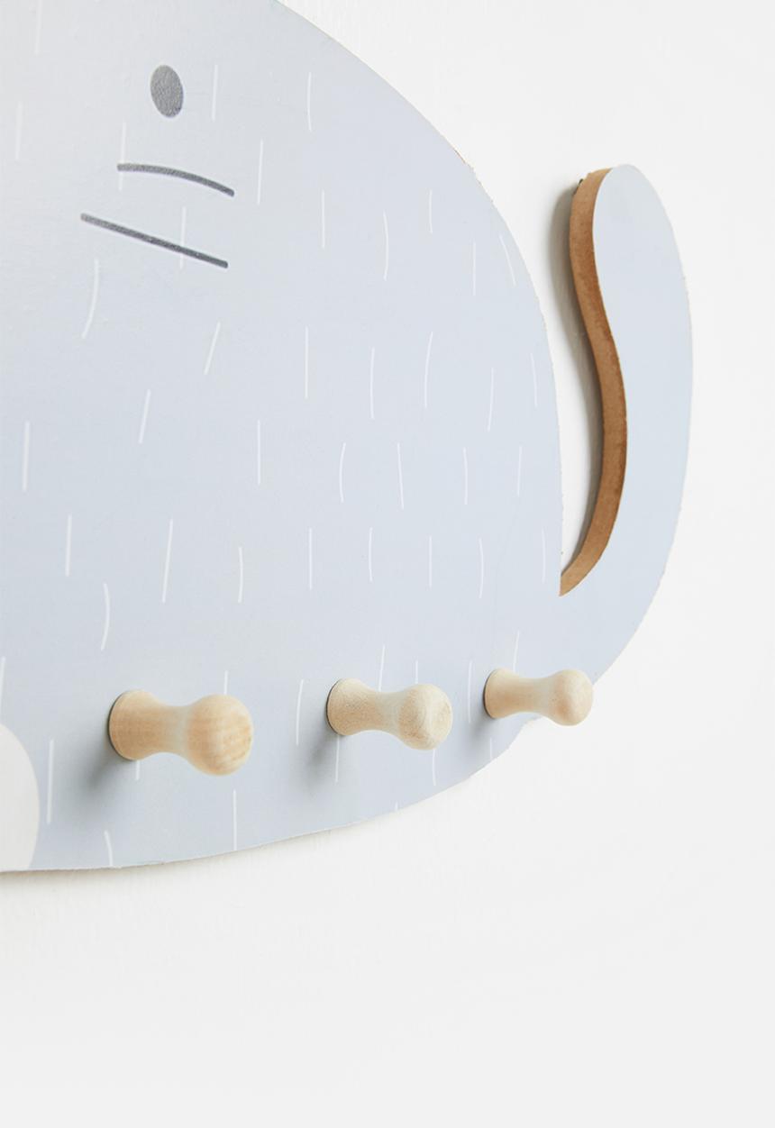 H&S - Cat coat rack - white