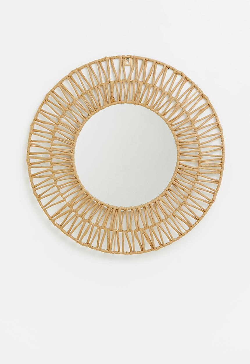 H&S - Paper round mirror - neutral