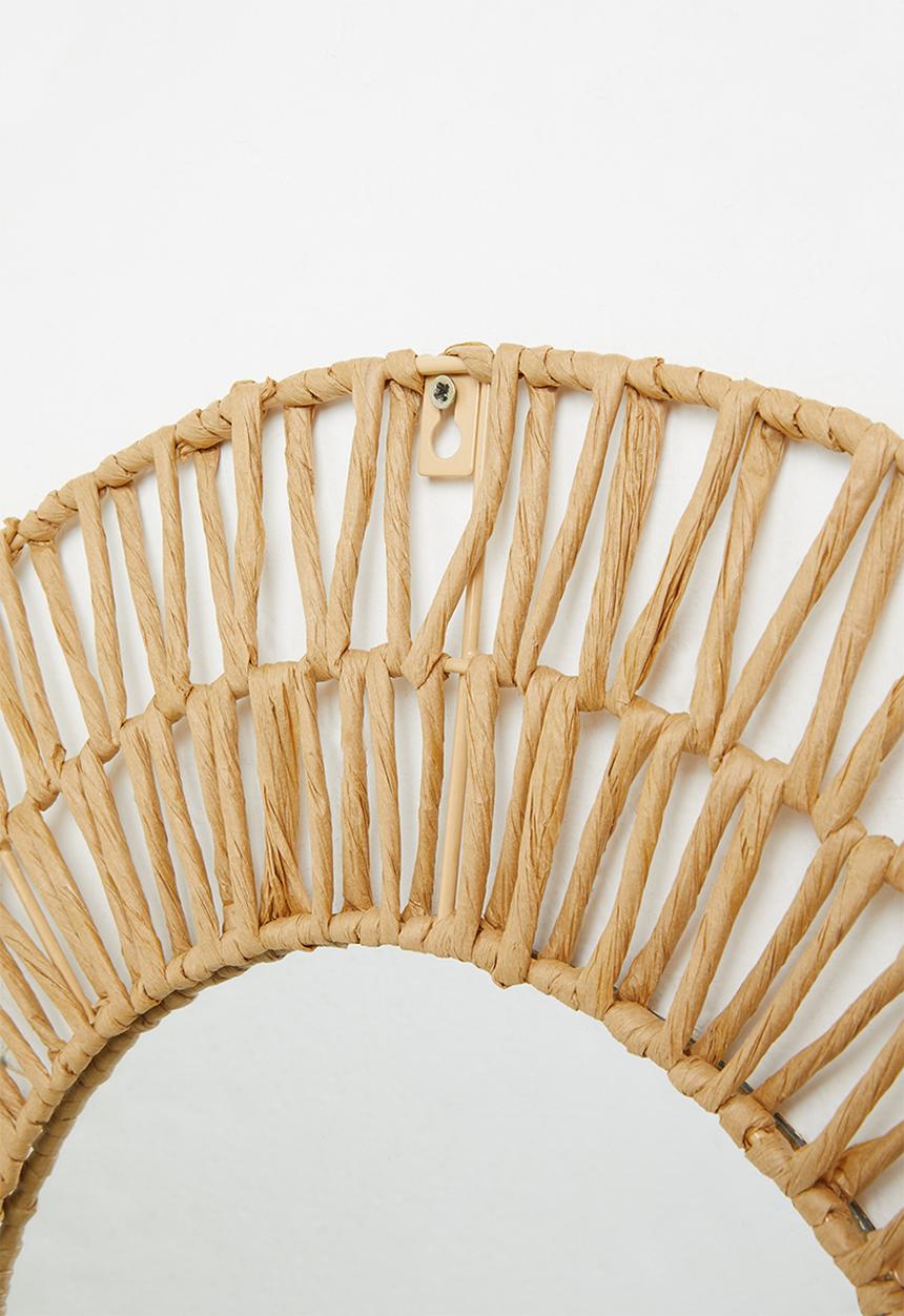 H&S - Paper round mirror - neutral
