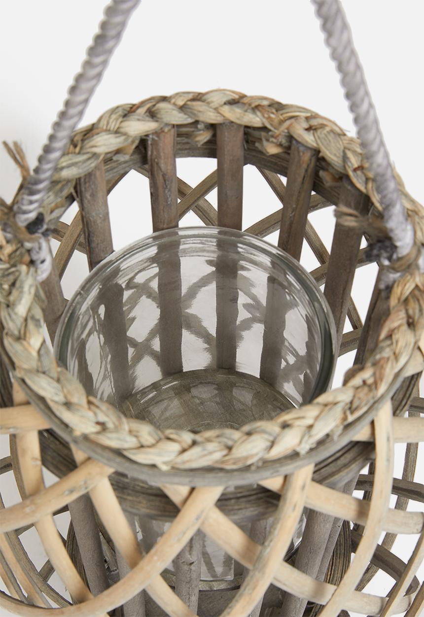 H&S - Split willow lantern - natural