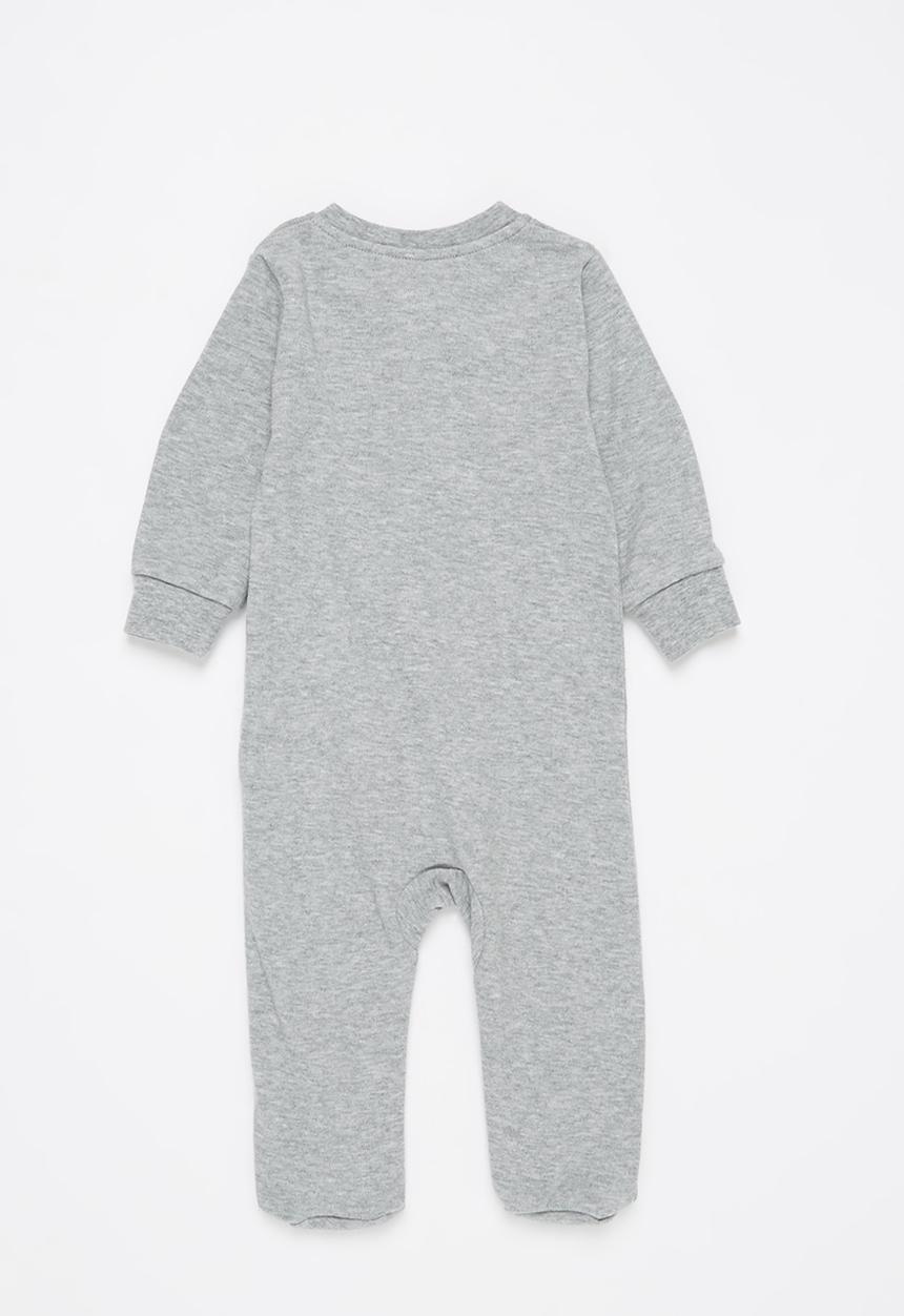 Converse - Cnvb long sleeve footed coverall - grey 