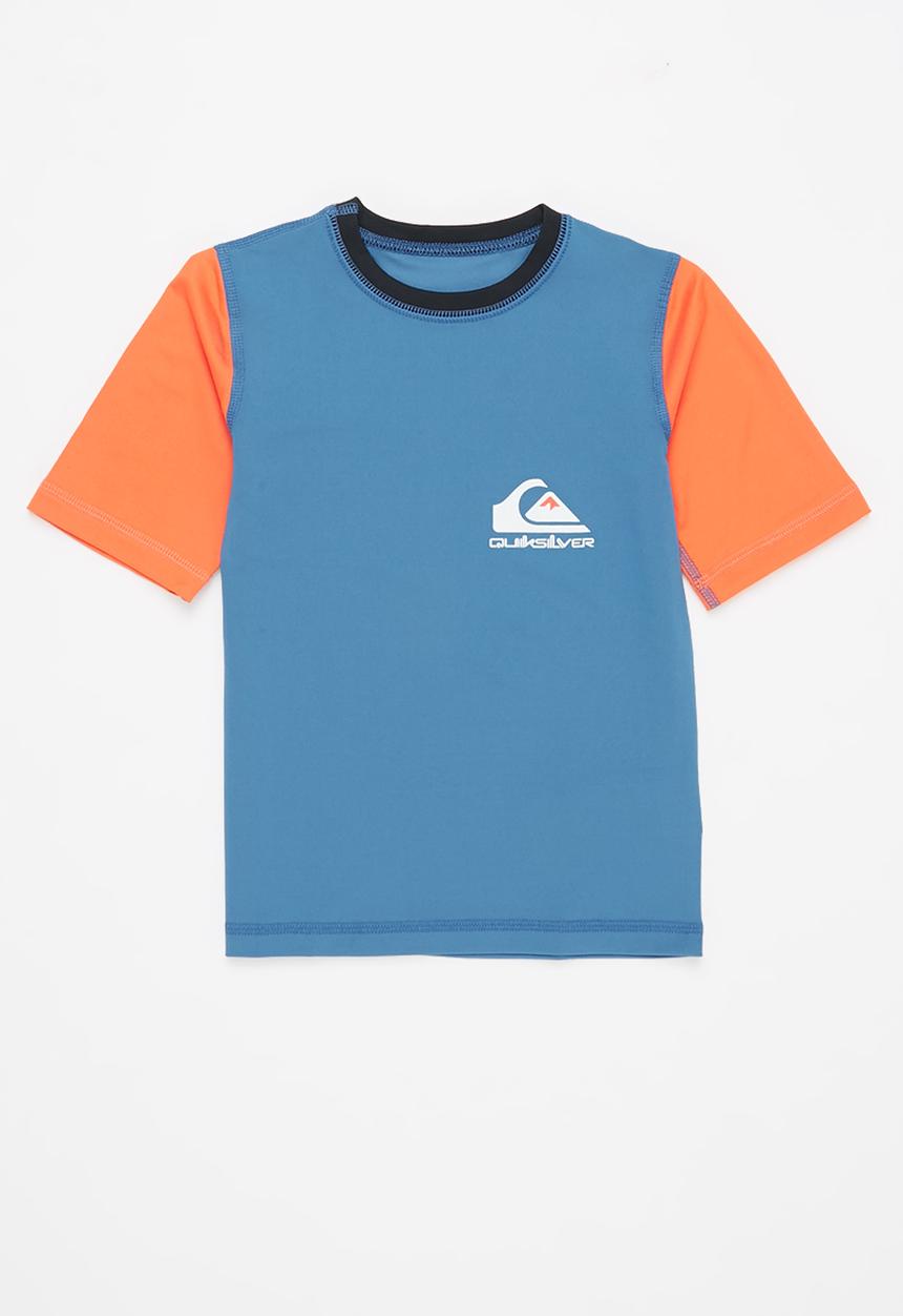 Quiksilver - Heats omni boy short sleeve - vallarta blue