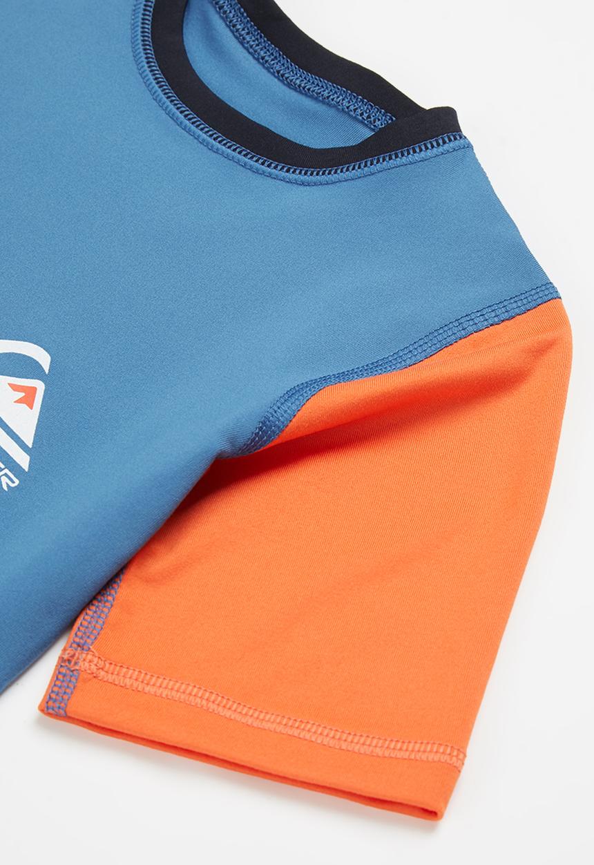 Quiksilver - Heats omni boy short sleeve - vallarta blue