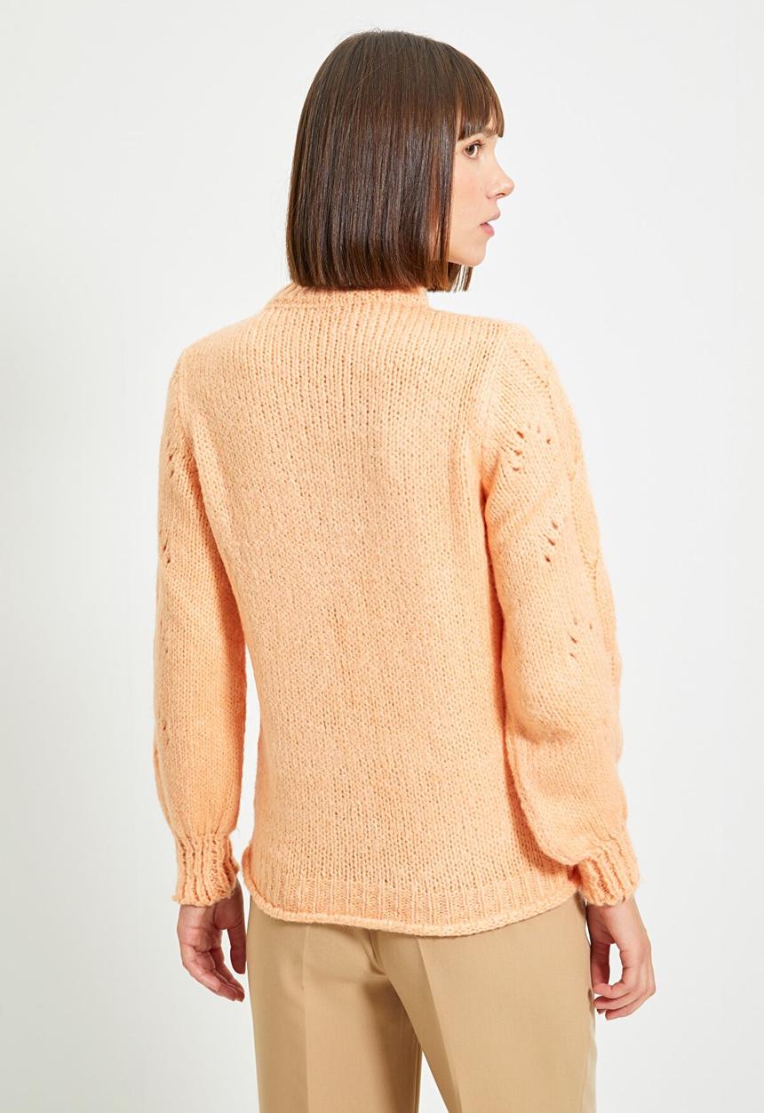 Trendyol - Knit pullover sweater - salmon