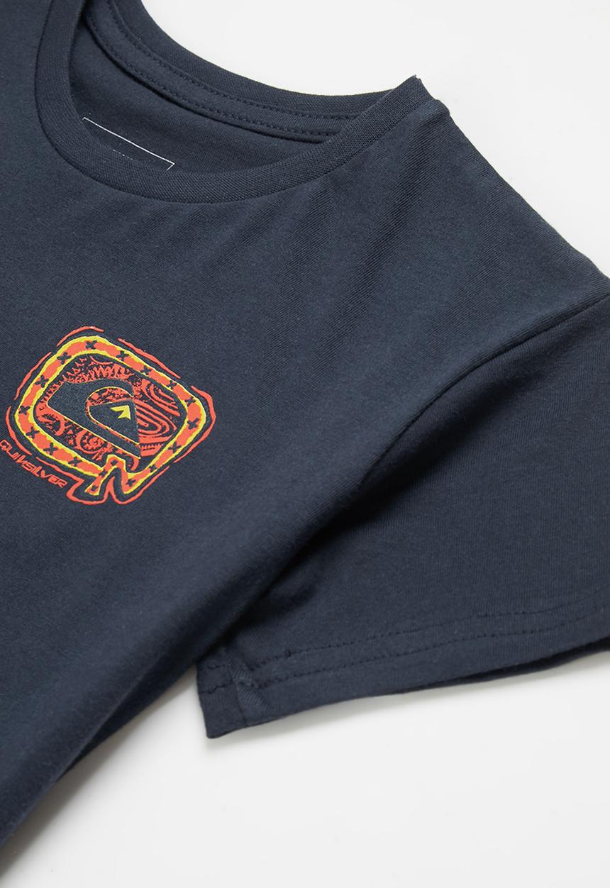 Quiksilver - Big q short sleeve boy - navy blazer