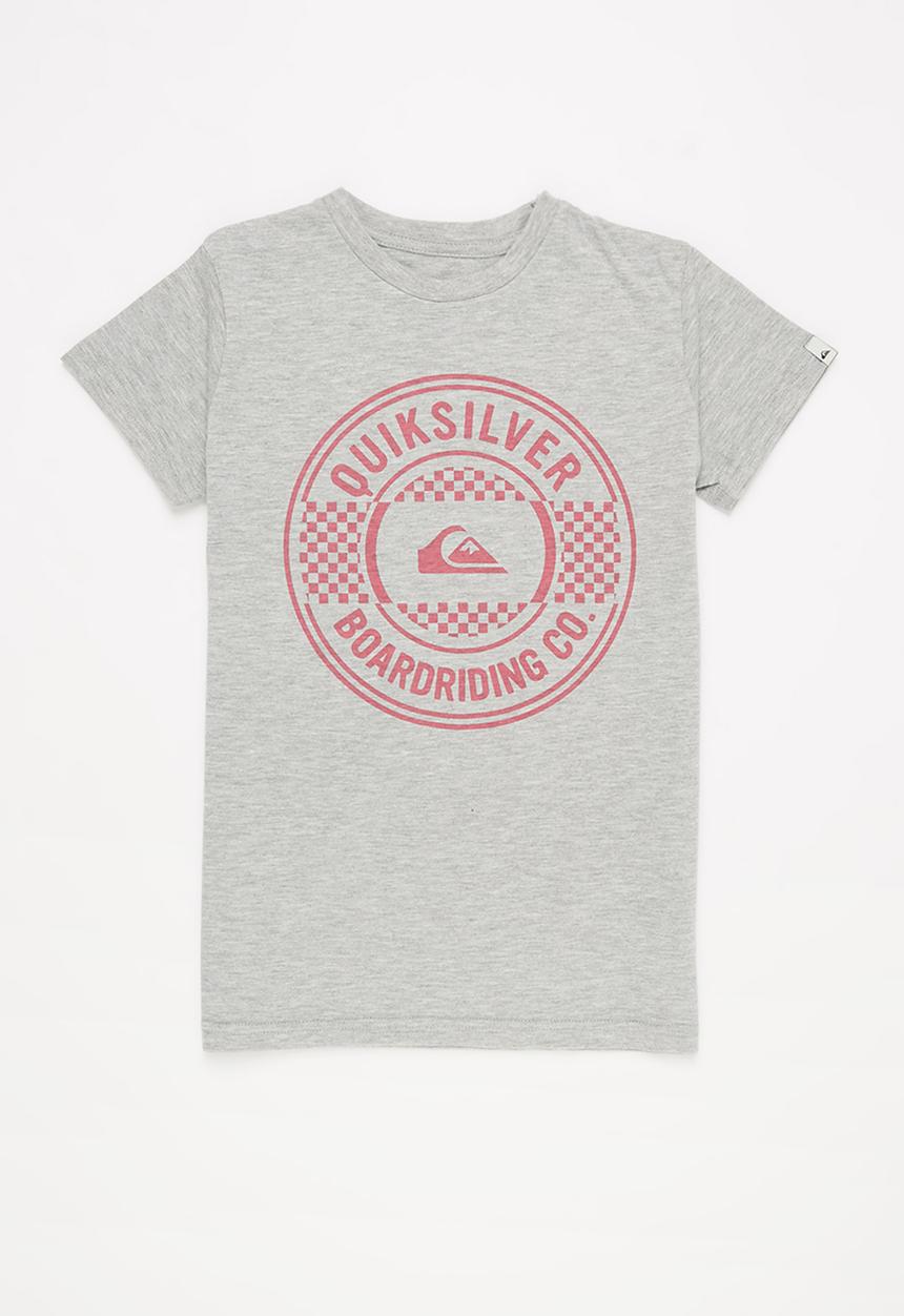 Quiksilver - Chilly boys short sleeve tee - grey melange