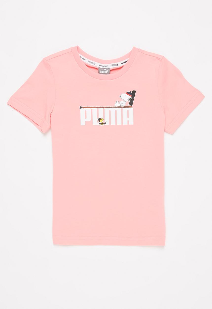 PUMA - Puma x peanuts tee - pink