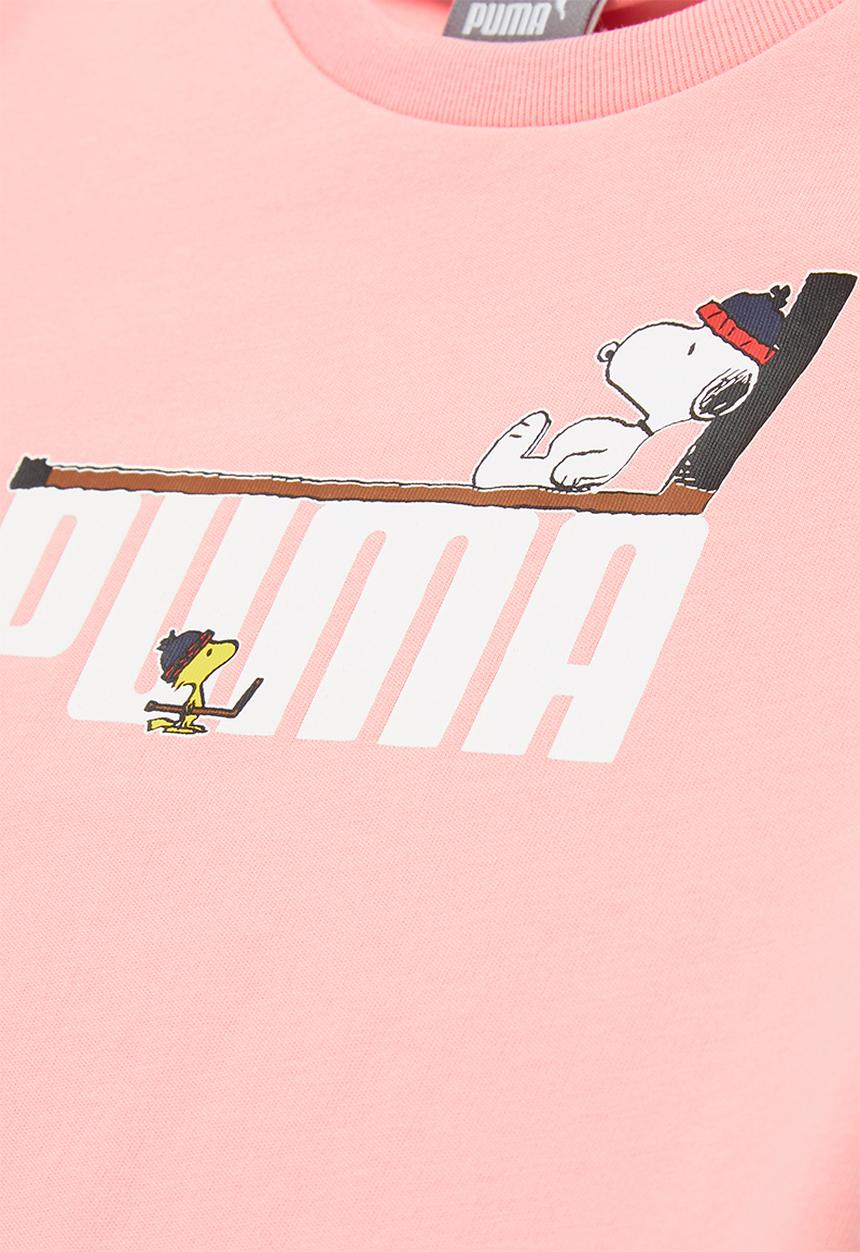 PUMA - Puma x peanuts tee - pink