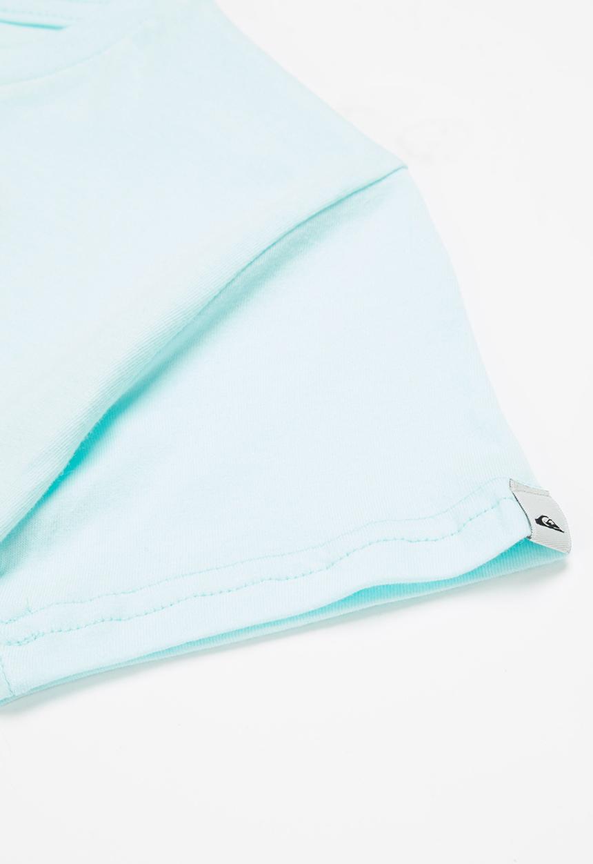 Quiksilver - Big q short sleeve boy - blue light