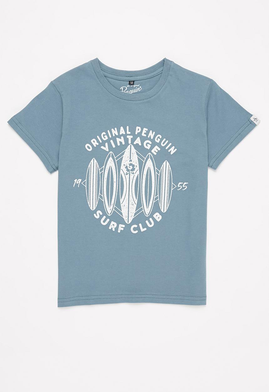 Original Penguin - Vintage surf tee - blue