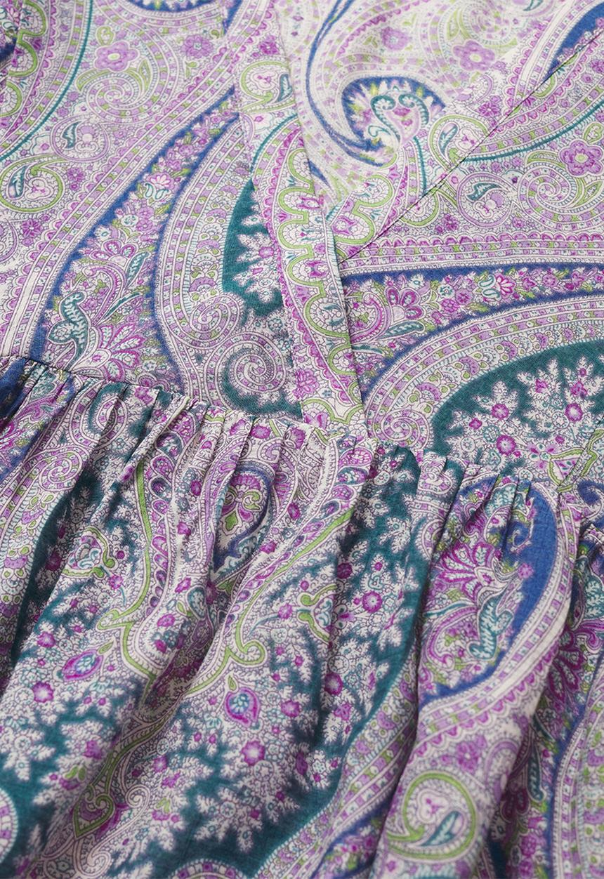MANGO - Dress lamons - multi 