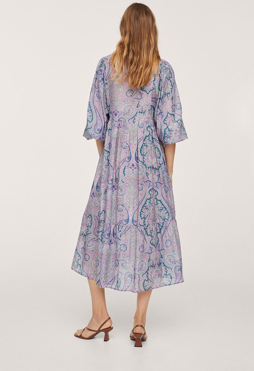 MANGO - Dress lamons - multi 
