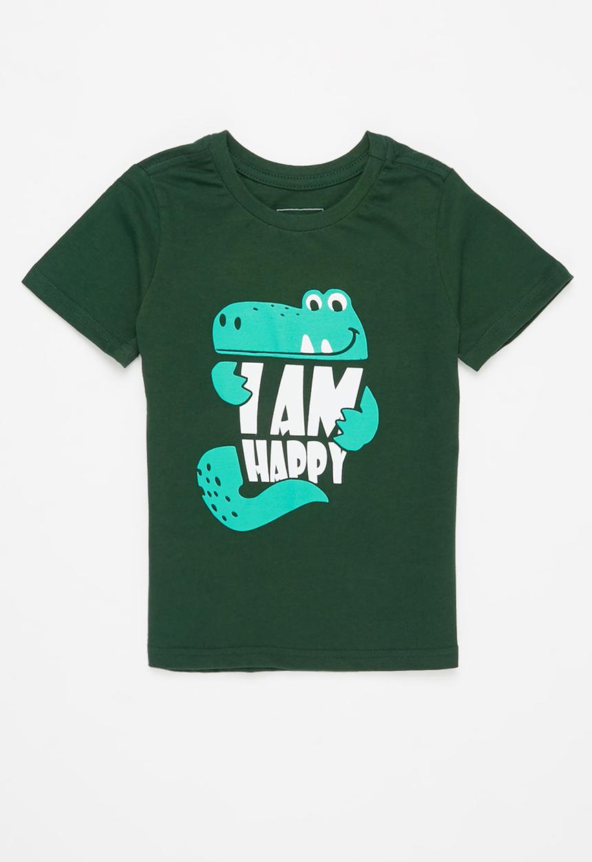 Pop Candy - Boys printed graphic t-shirt - green
