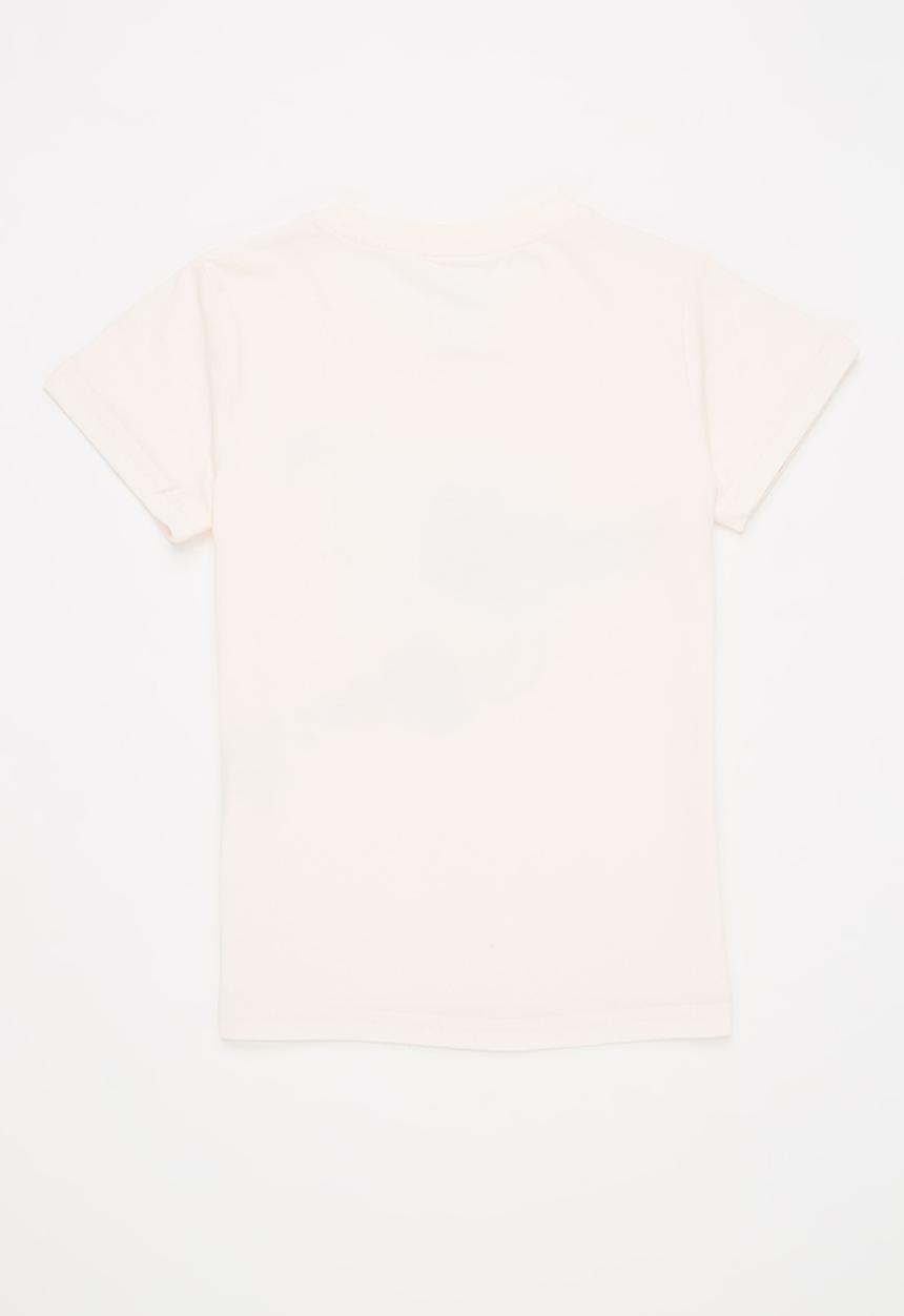 Pop Candy - Girls dino tee - light pink