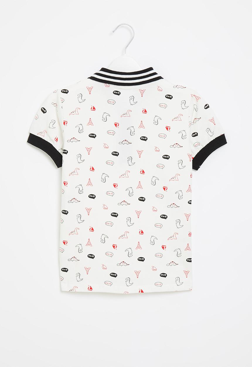 Pop Candy - Boys short sleeve golfer - multi 