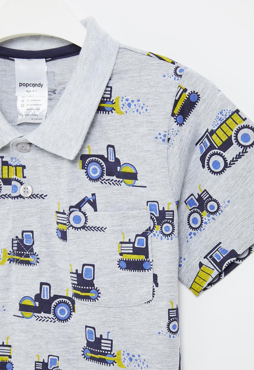 Pop Candy - Boys printed golf tee - multi 