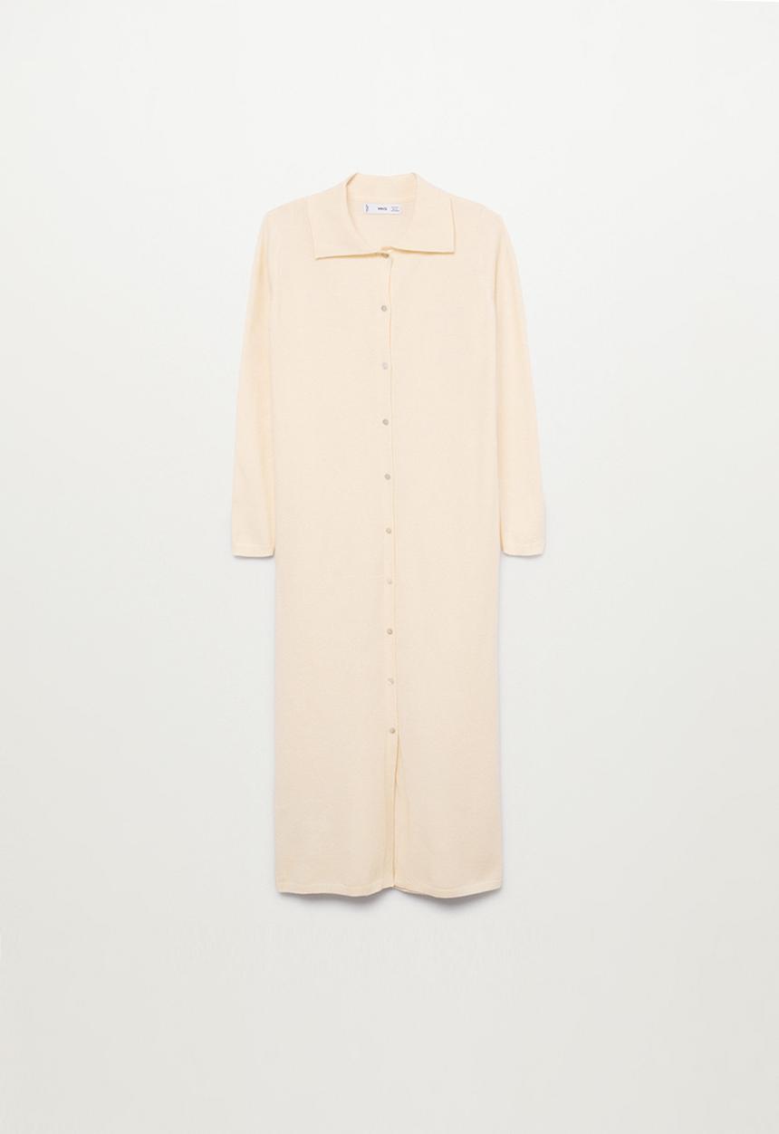 MANGO - Cardigan clara - light pastel yellow