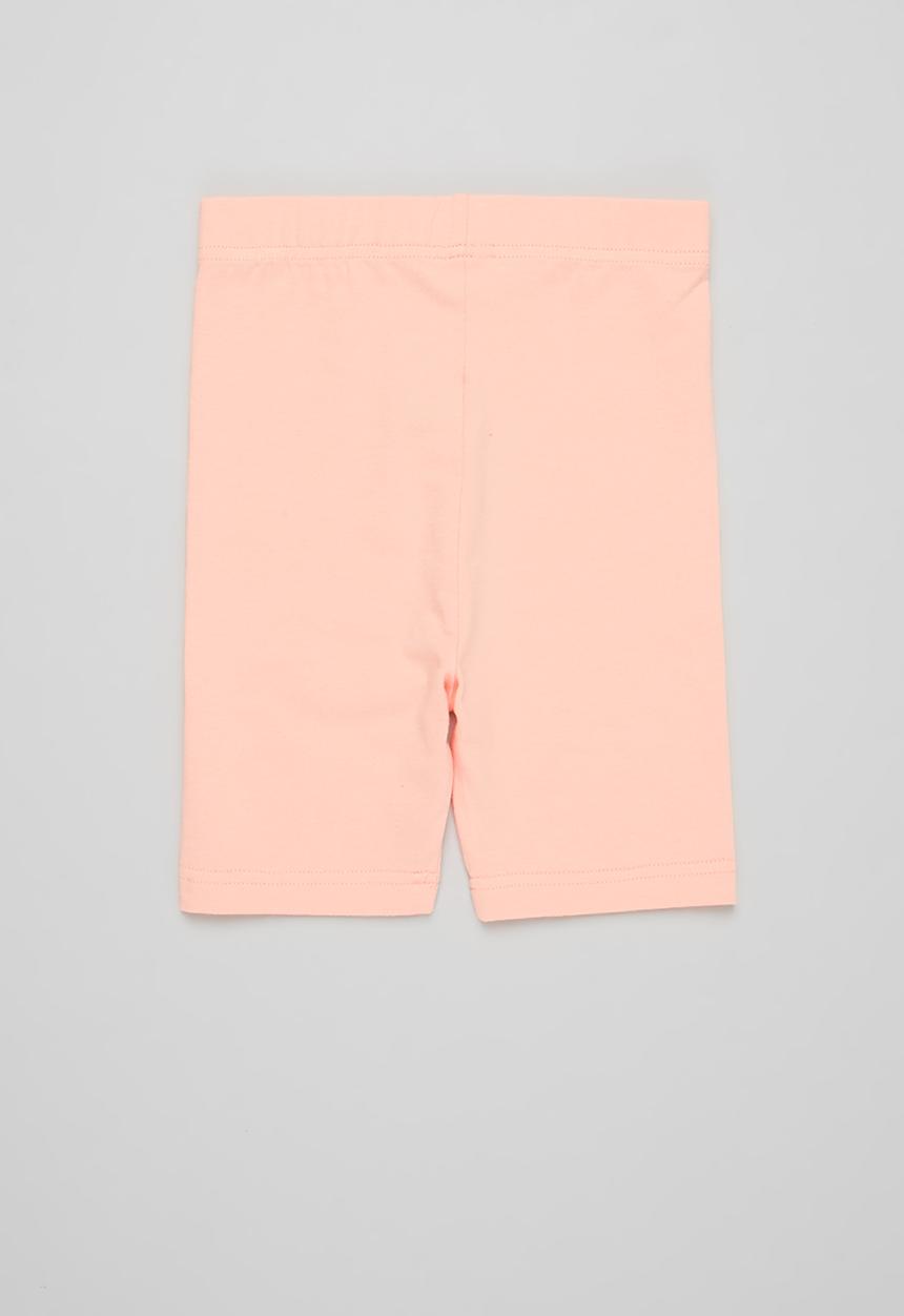 Pop Candy - Girls 2 pack cycling shorts - white & pink