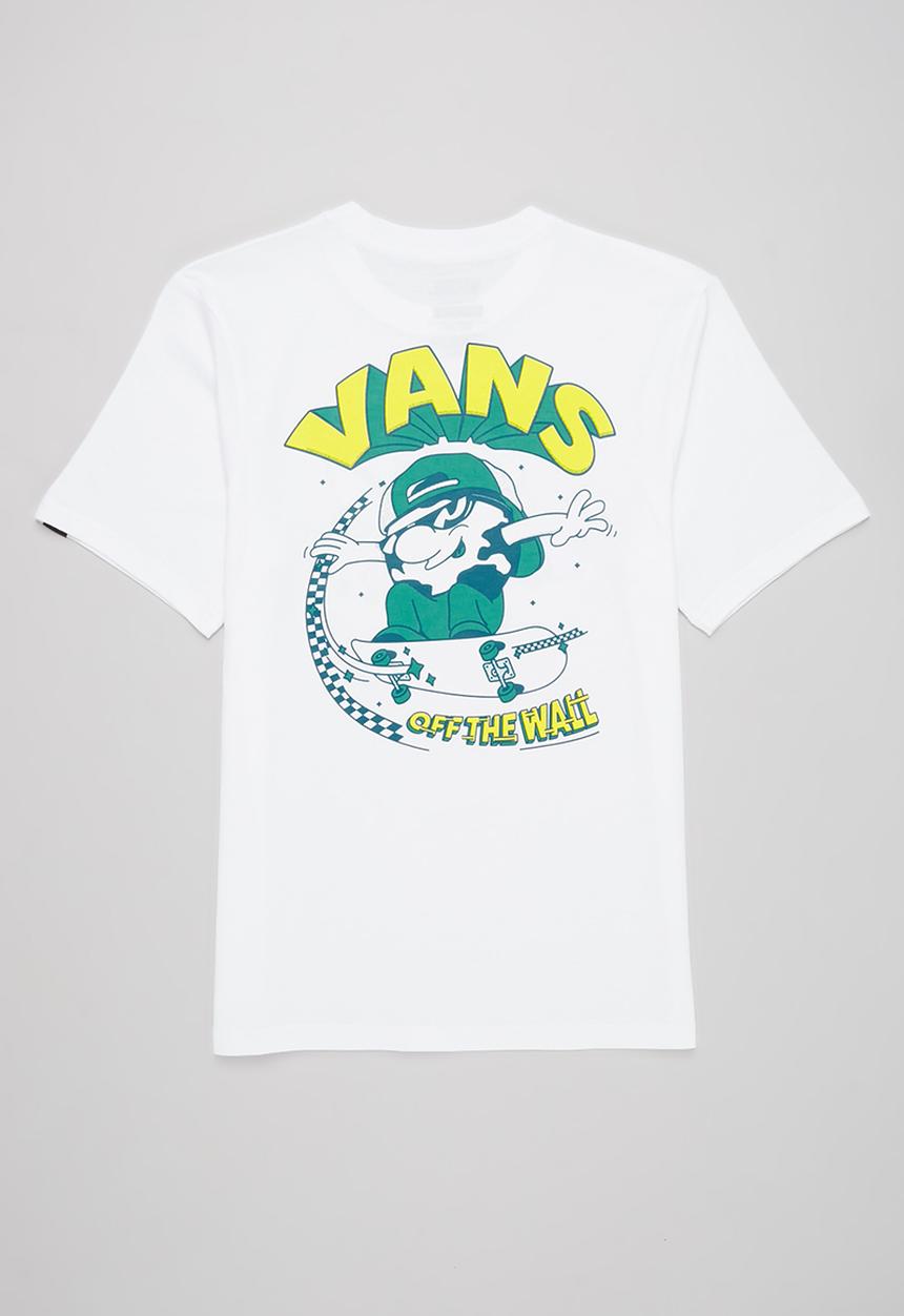 Vans - Sk8 cadet short sleeve boys - white