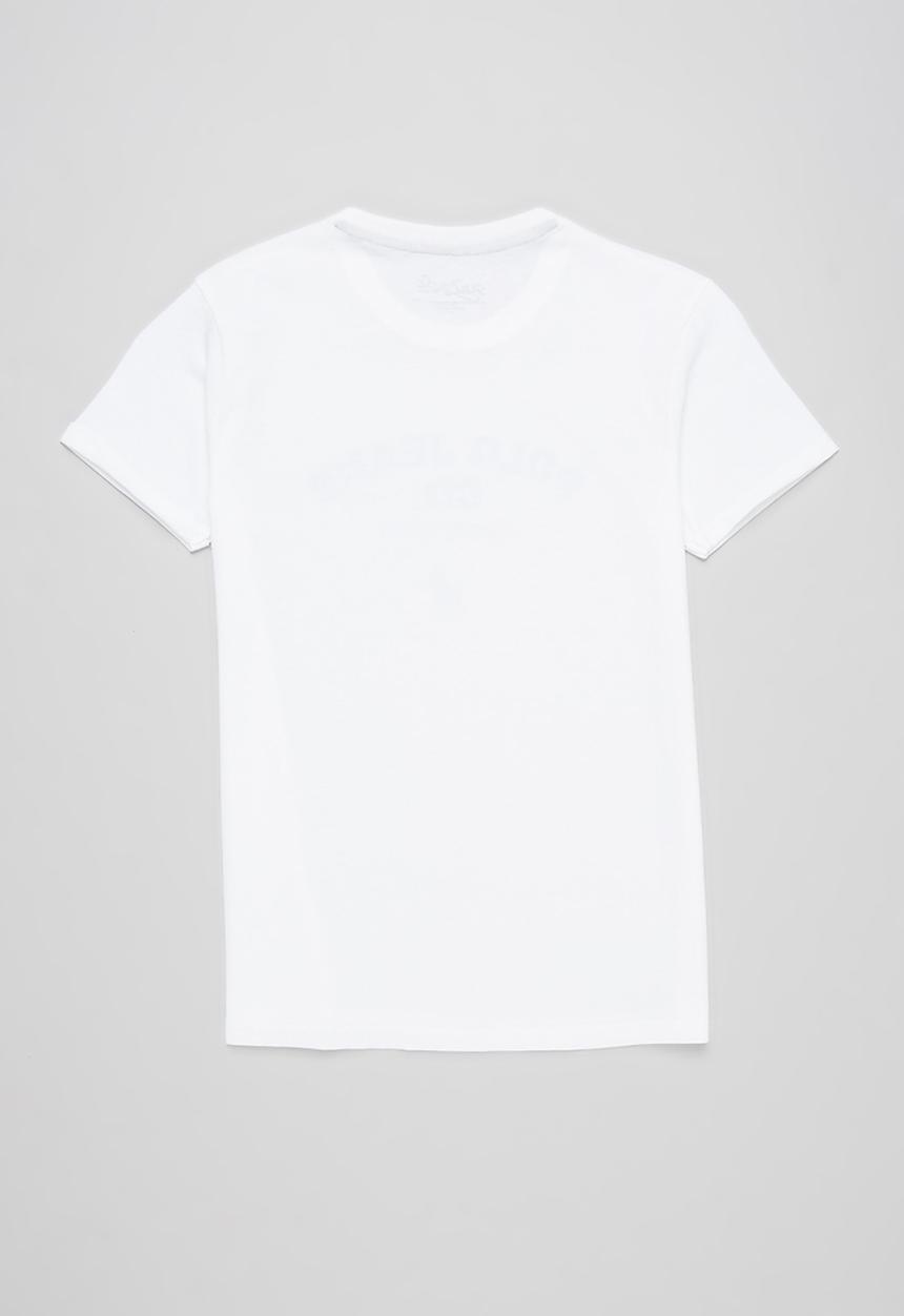 POLO - Girls pjc Jade printed tee - white