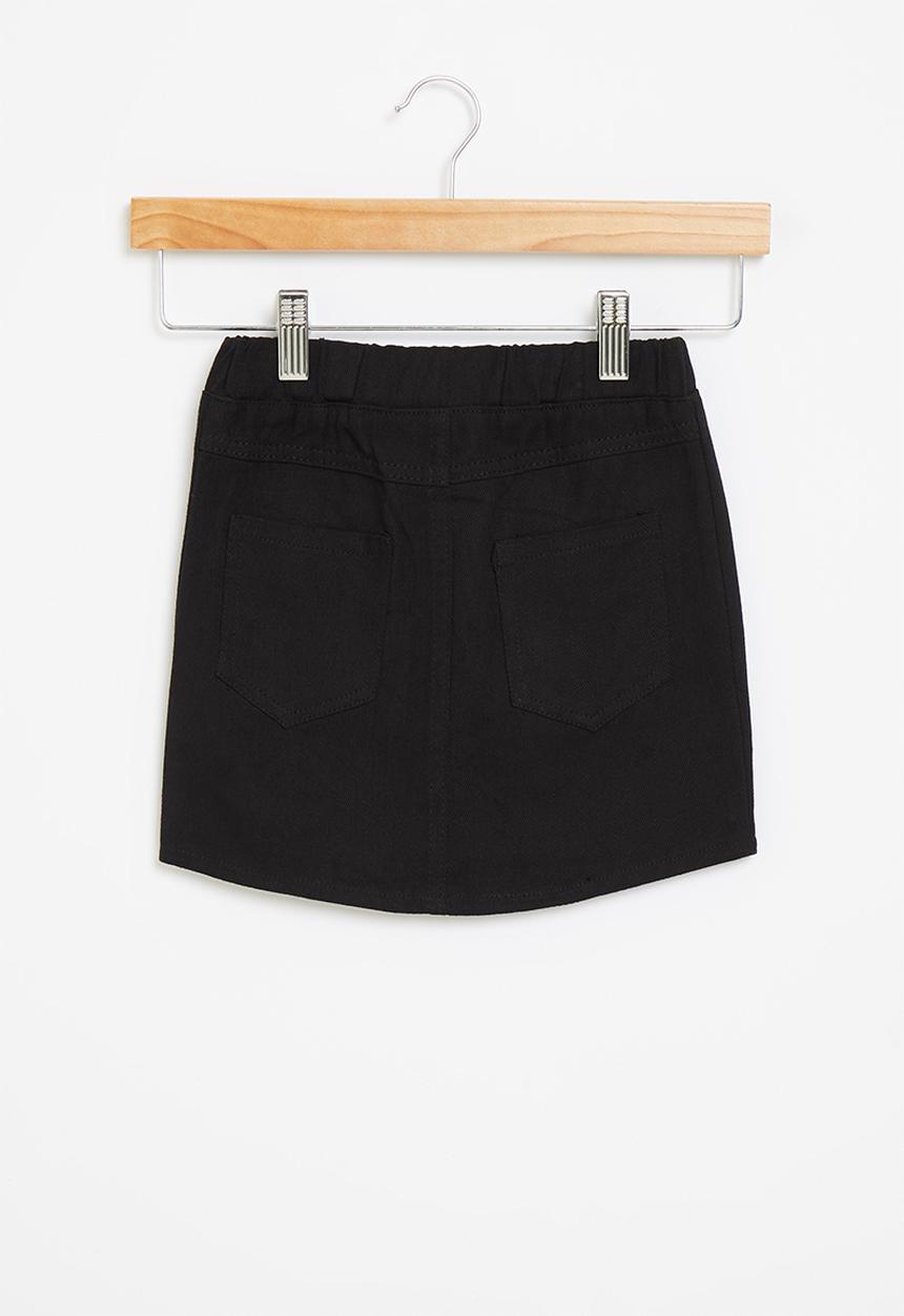 Pop Candy - Skirt with pockets - black