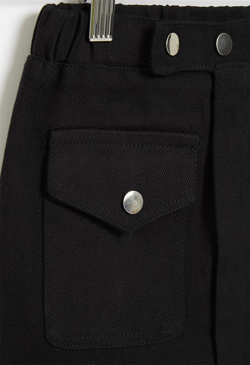 Pop Candy - Skirt with pockets - black