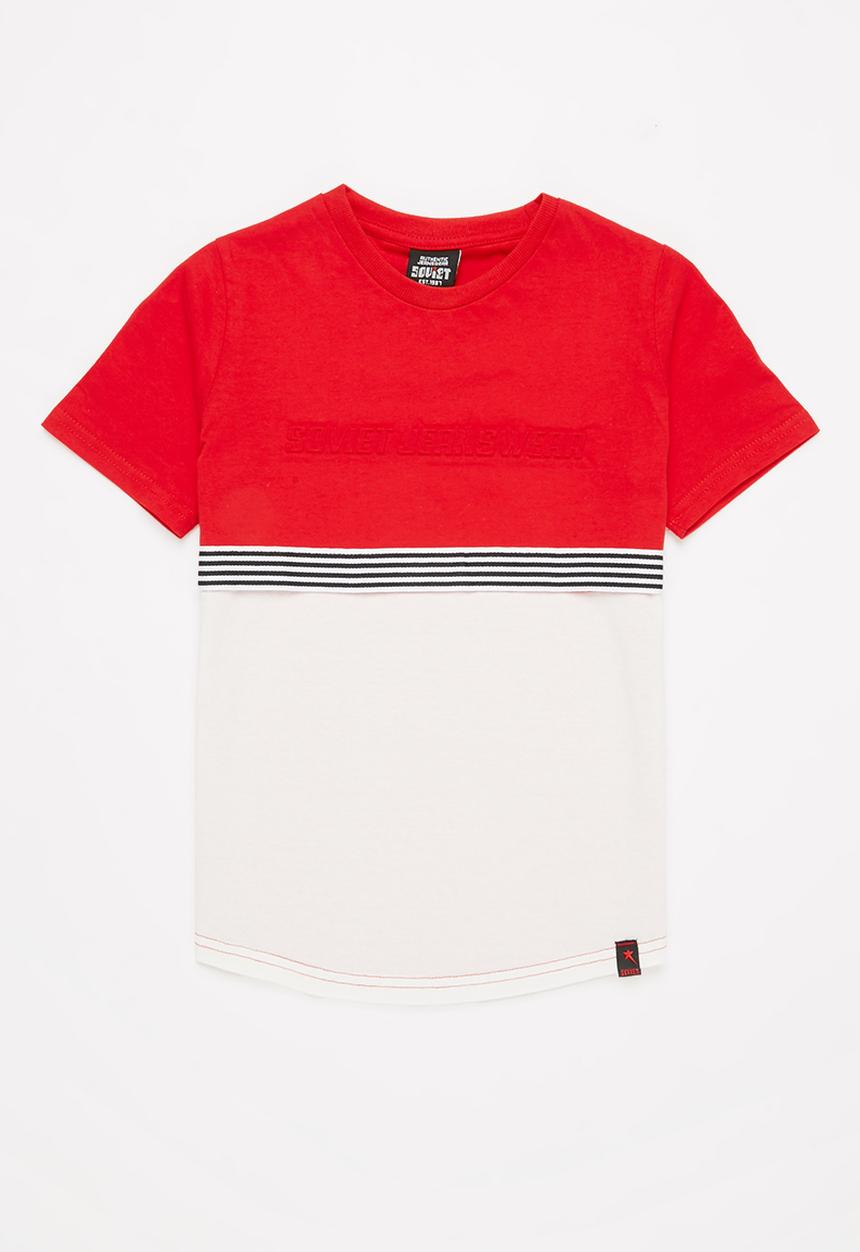 SOVIET - B harley fashion tee - red