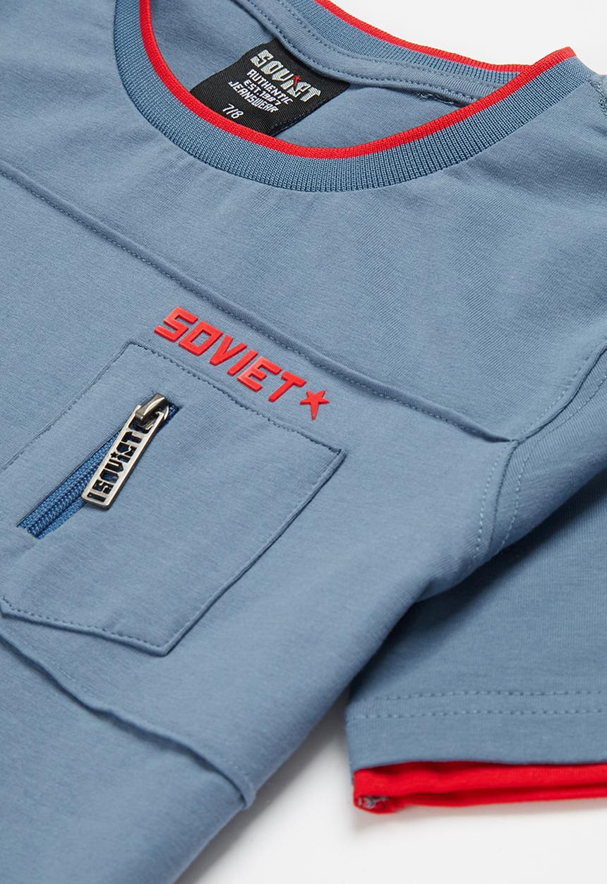 SOVIET - B booker fashion tee - airforce
