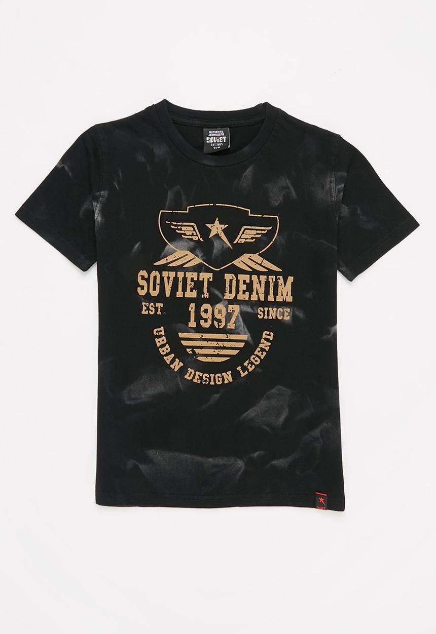 SOVIET - B richter fashion tee - black