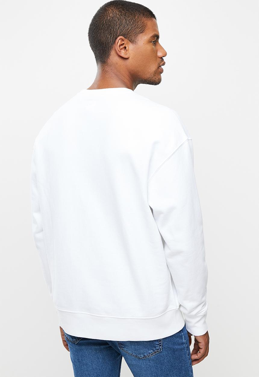 Levi’s® - Relaxd graphic crew pride logo crew - white