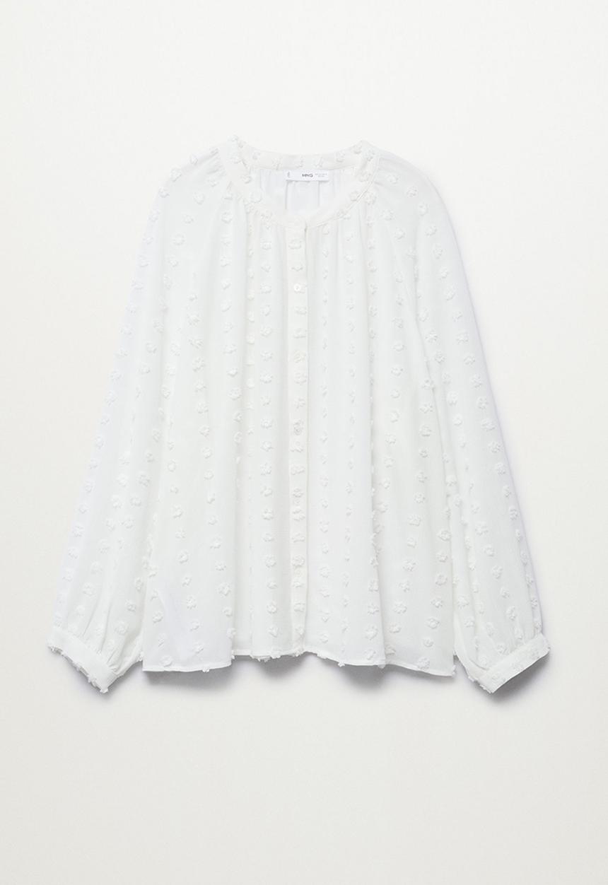 MANGO - Plus blouse emma1 - white