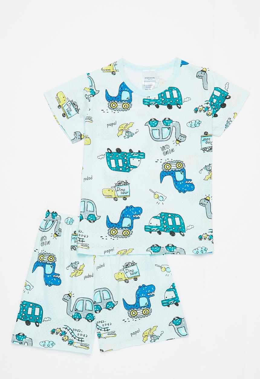 Pop Candy - Mesh breathable pyjama set - pale green 