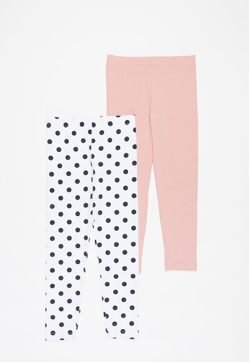 Pop Candy - Girls 2 pack leggings - multi 