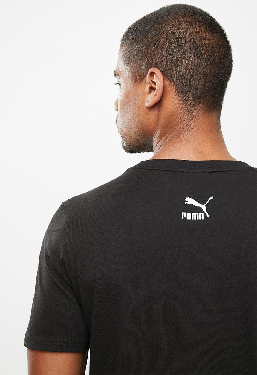 PUMA - Graphic tee box logo logo play - puma black-2