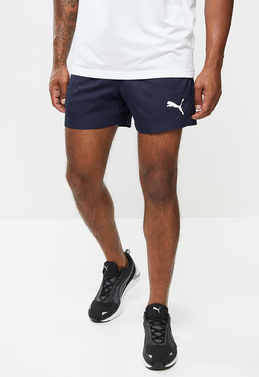 PUMA - Active woven shorts 5" - peacoat