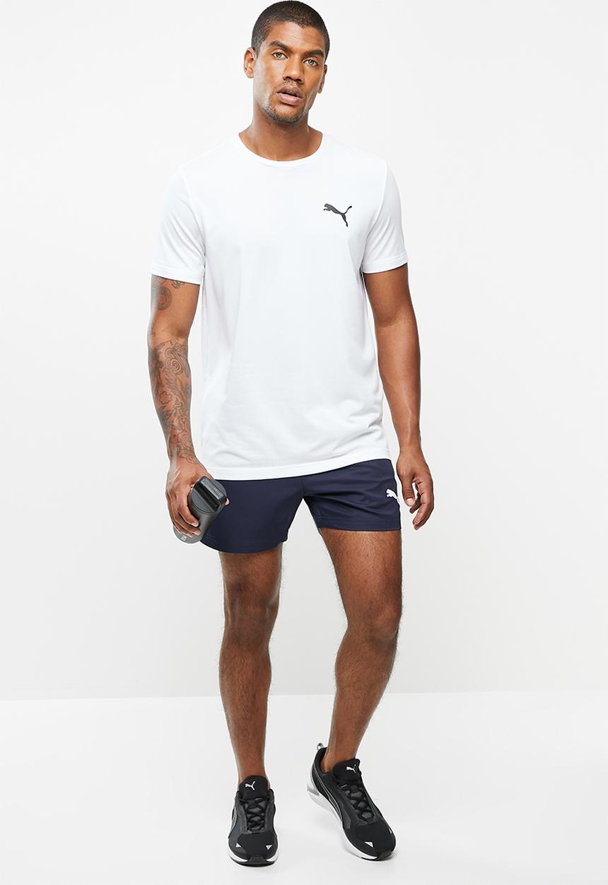 PUMA - Active woven shorts 5" - peacoat