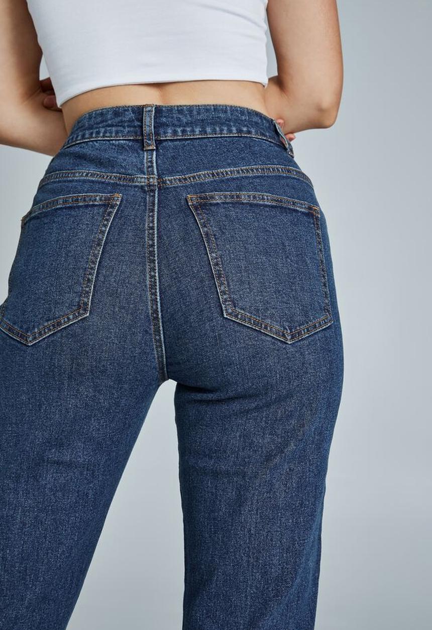 Cotton On - Straight stretch jean - trinity blue