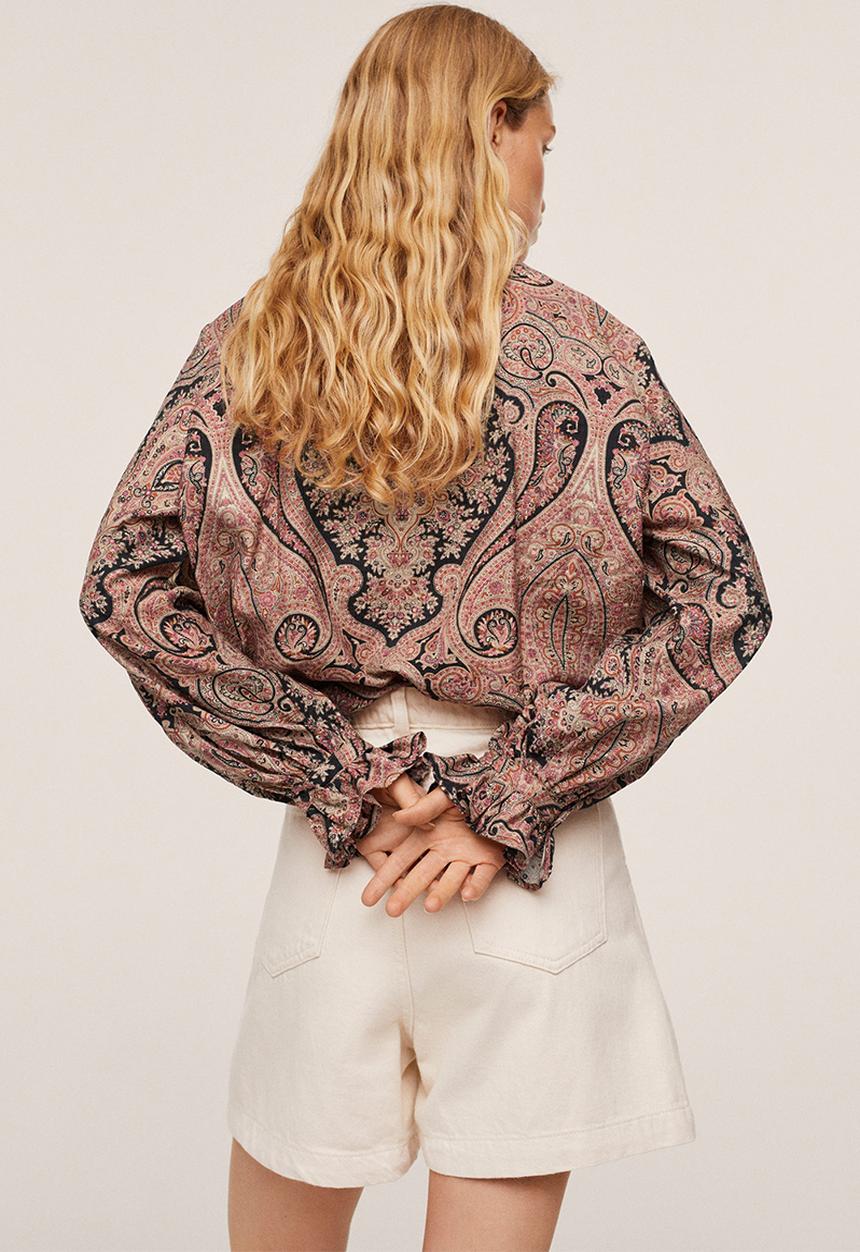 MANGO - Blouse fire - red
