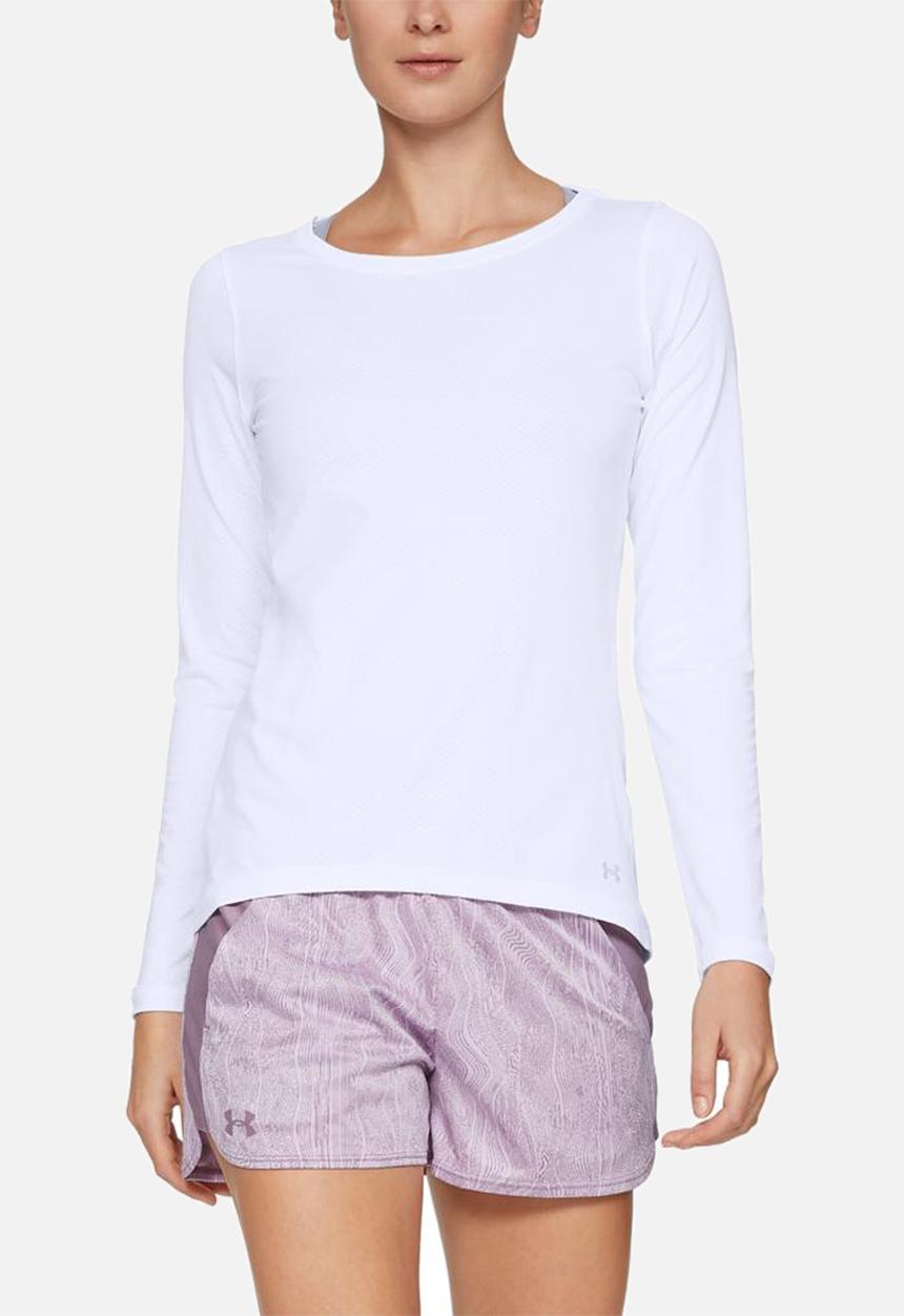 Under Armour - Armour long sleeve top - white