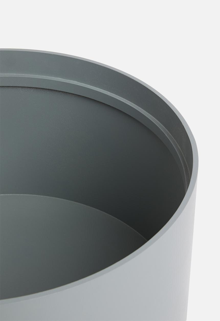 Storage Solutions - Side table storage bin - grey
