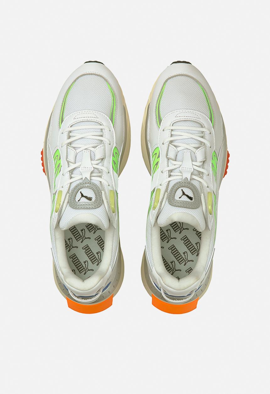 PUMA - Wild rider tecno - puma white-green glare